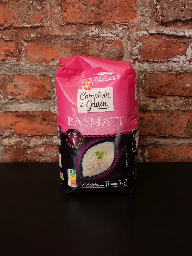 Comptoir du Grain - Riz long Basmati 1kg