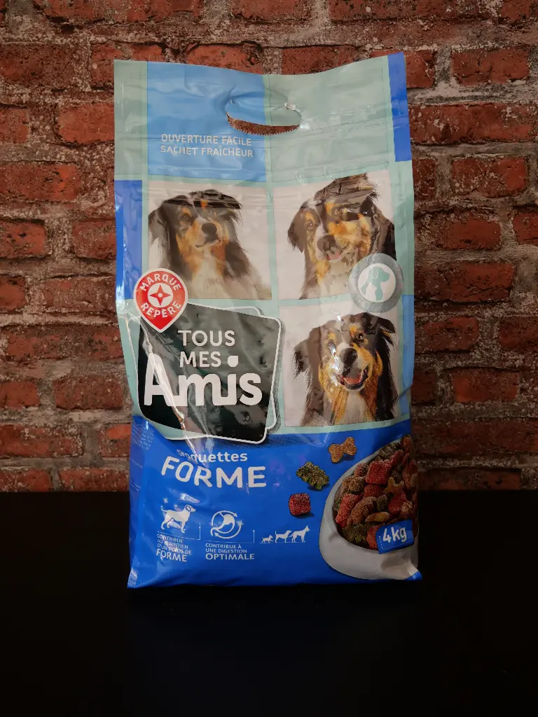 Tous mes amis - Croquettes Chien boeuf 4kg