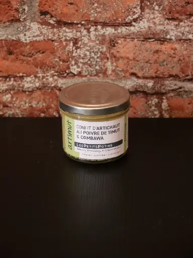 [3770010689041] Artimut - Confit d'artichaut au poivre de timut et combawa