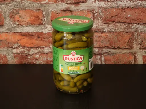 [3564700845820] Rustica - Cornichons 6 épices 380g